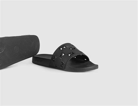 gucci web pool slides|Gucci slide size chart.